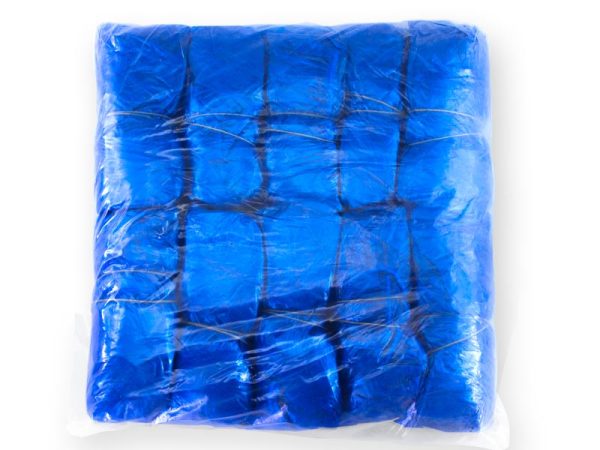 16002679995f6226df4a6c6 Set de 100 bolsas Cubre-Calzado de plástico PE