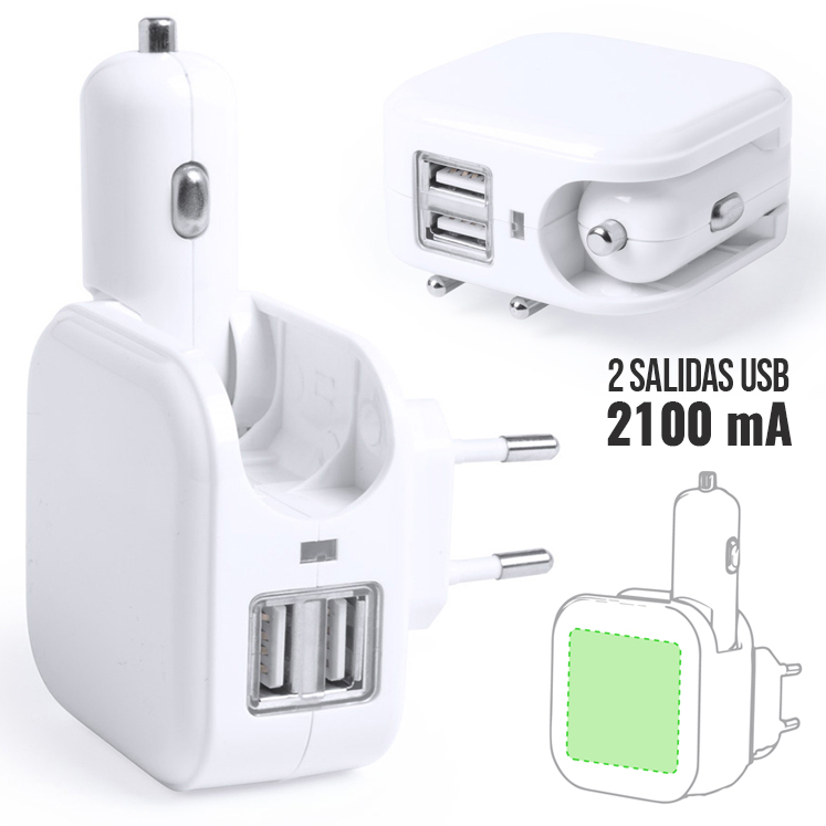 26073.jpg Cargador USB Dabol