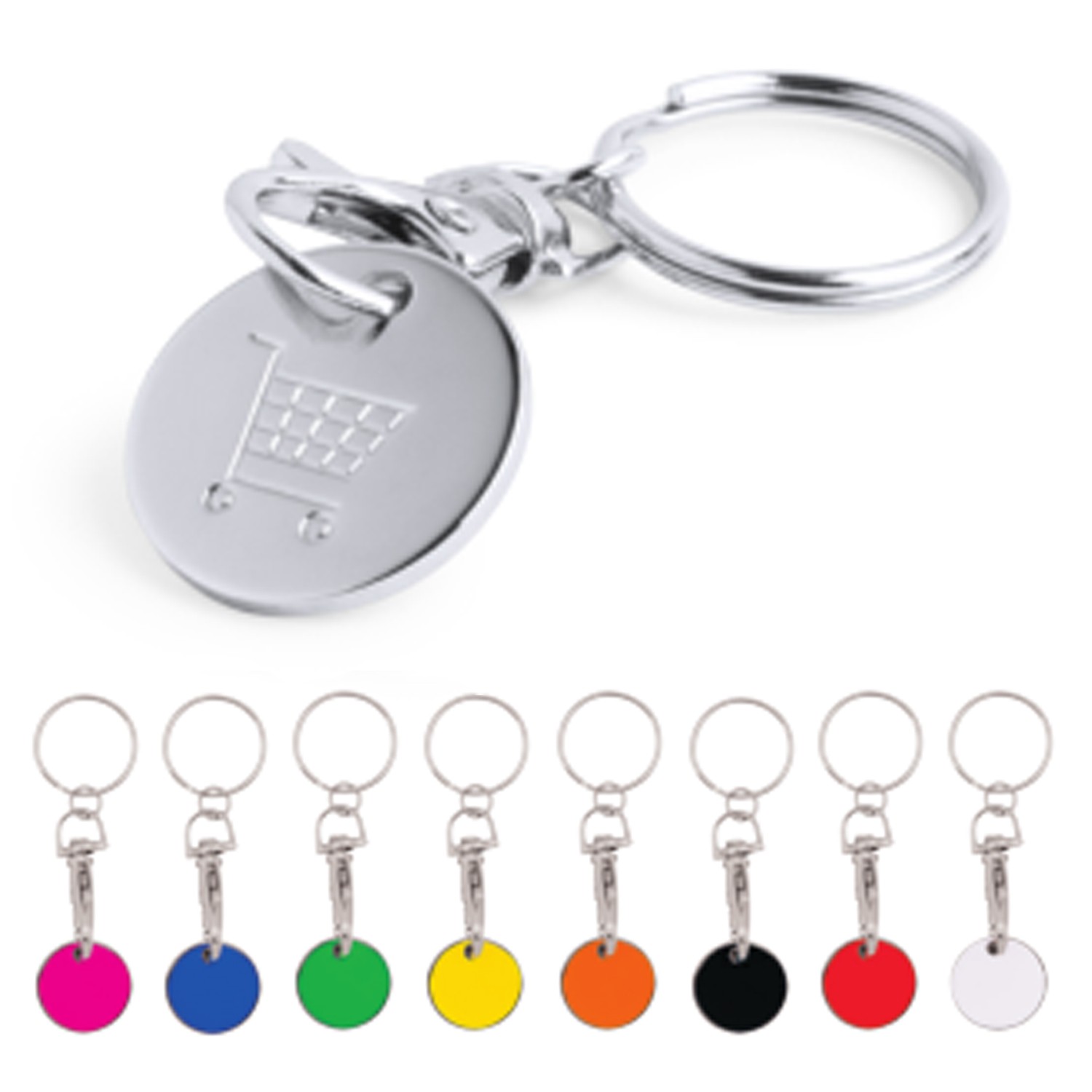 785.jpg Llavero Moneda Euromarket