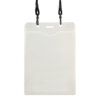 A14-2-1 Porta-Credencial con Colgador Negro