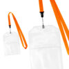 A22naranjo-1 Lanyard Porta-Credencial