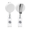 A7BLANCA-1 Yo-Yo Porta-Credencial