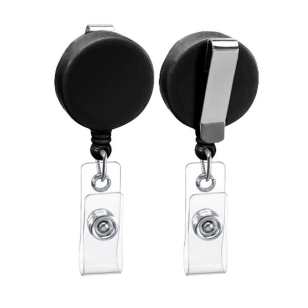A7NEGRO-1 Yo-Yo Porta-Credencial