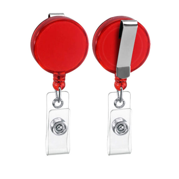 A7ROJO-1 Yo-Yo Porta-Credencial