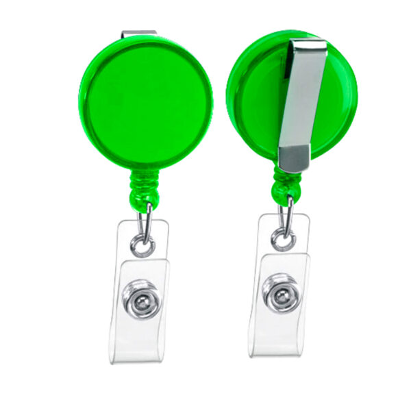 A7VERDE-1 Yo-Yo Porta-Credencial