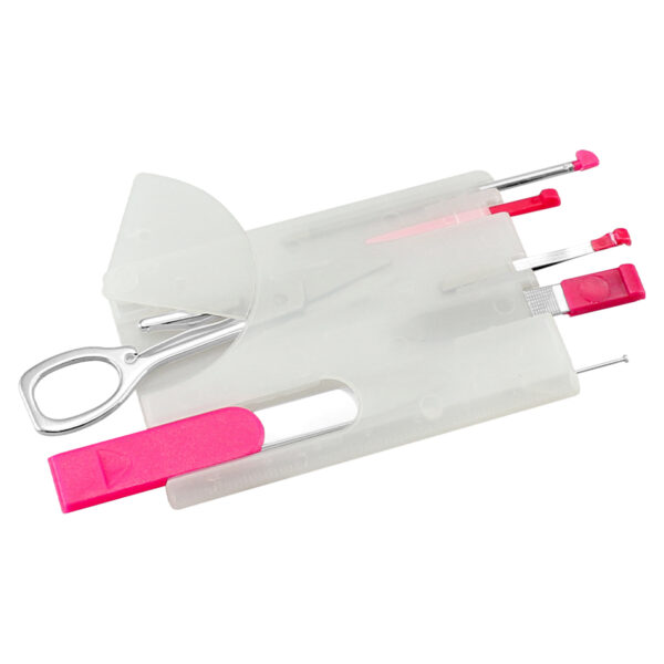B0abierta-1 Card Tool Manicure Set