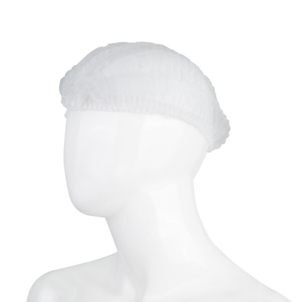 R4-01 Set de 100 Cofias (Gorros) Desechables Prensados 25g/m2