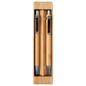 SET DE BOLIGRAFO Y LÁPIZ MECÁNICO DE BAMBÚ "NAGANO DUO"