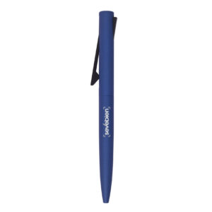 boligrafo_azul_BP254_perfil_clip_logo BOLÍGRAFO "BREST" TINTA AZUL