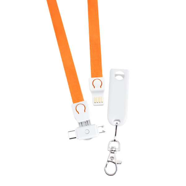 naranjo-2-1 Connect Lanyard Multicargador