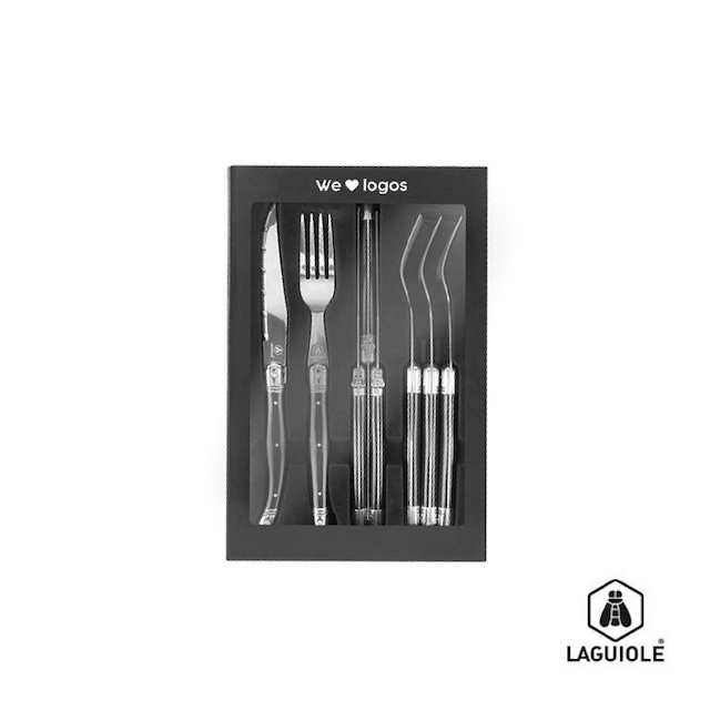 Print Set de 8 Cubiertos Laguiole