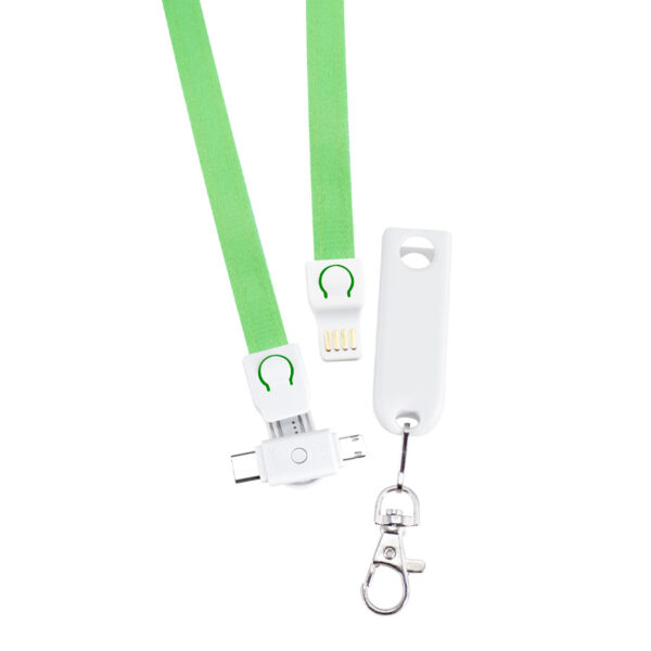 verde-2-1 Connect Lanyard Multicargador
