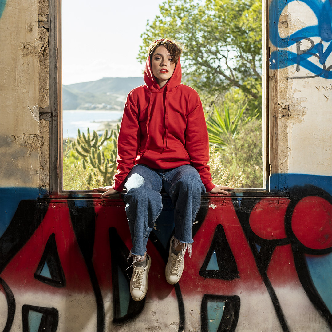 26968.jpg Sudadera Adulto con Capucha Harnix