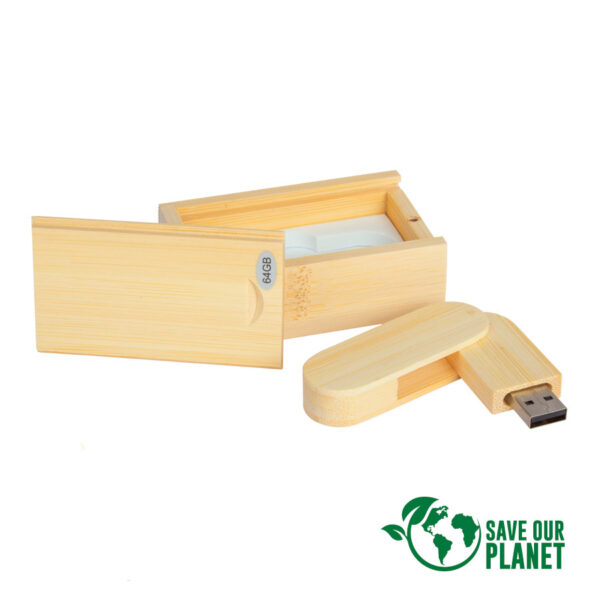 B100-05-1 USB Pendrive 64GB de Bamboo