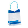 B20azul Bolsa de PVC Clear