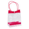 B20roja Bolsa de PVC Clear