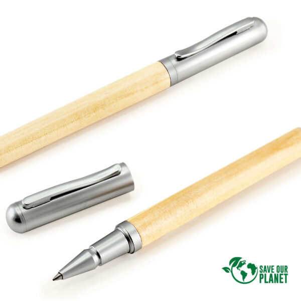 B40- Roller Pen Bamboo y Metal