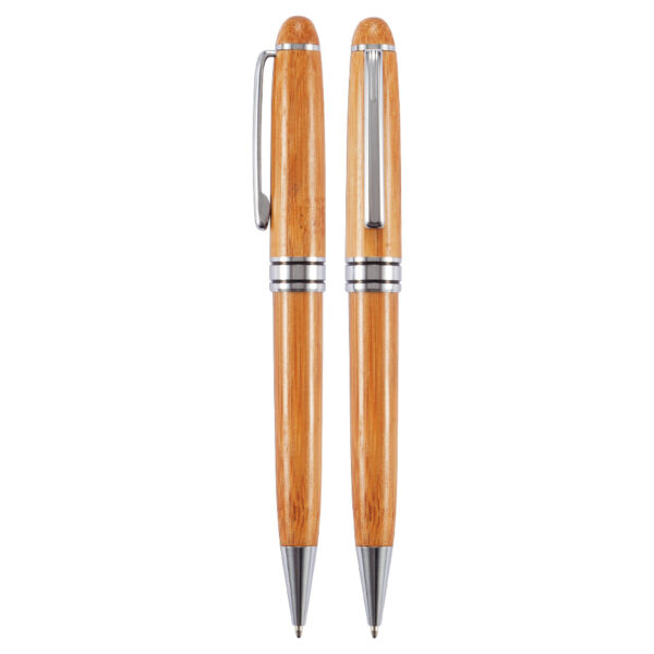 B41-04 Set Bolígrafo Estuche de Bamboo