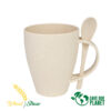 B76-Principal3 Mug de caña de Trigo con Cuchara 400cc