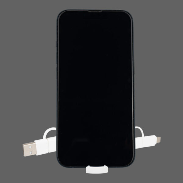 B84-01-5 Connect Multicargador Retráctil 4 en 1 de ABS/Bamboo