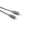 B85-1 Connect Multicargador 4 en 1 de Bamboo con llavero.