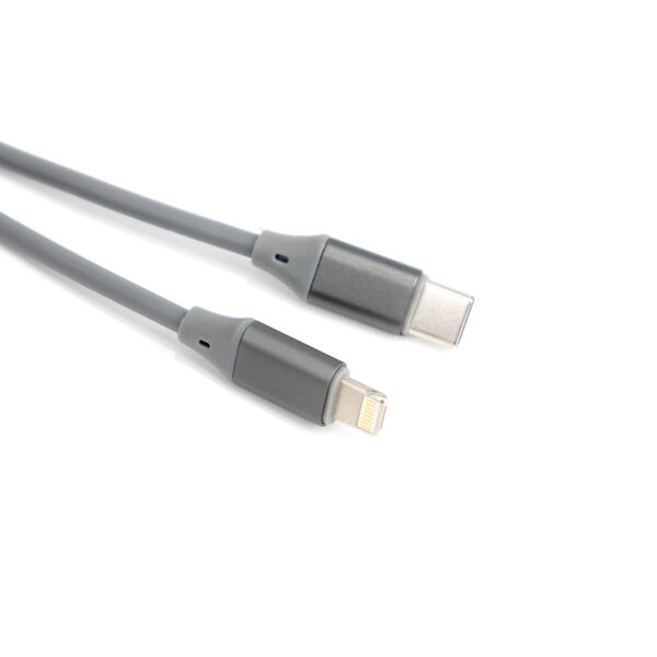 B85-1 Connect Multicargador 4 en 1 de Bamboo con llavero.