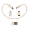 B86-3 Connect Multicargador 6 en 1 de Bamboo y Trigo.