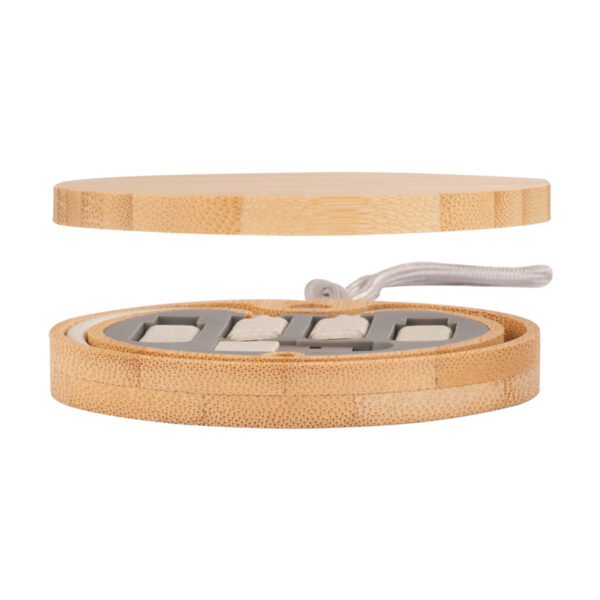 B86-5 Connect Multicargador 6 en 1 de Bamboo y Trigo.