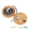 B86-Principal Connect Multicargador 6 en 1 de Bamboo y Trigo.