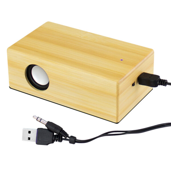 B90-04 Parlante Inducción de Bamboo