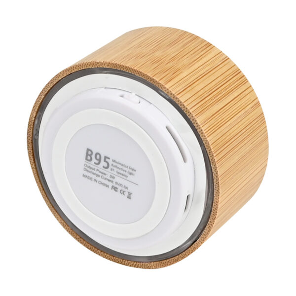 B95-12-02 Parlante Altavoz Bluetooth de Bamboo "FLOW"
