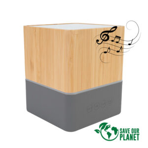 B97-Principal-3 Parlante Altavoz grande de Bamboo "GREAT"