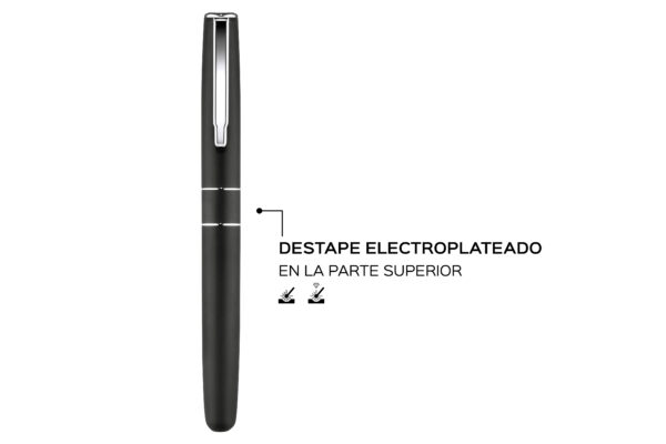 BP187-ELECTROPLATEADO ROLLER "LONDON"