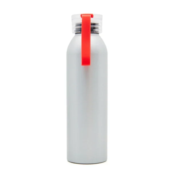 BotellaAluPlataRojaFrente2-1729449438 Botella Alu