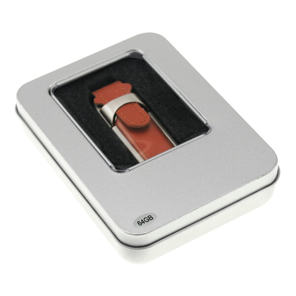 C107-02 USB Pendrive 64GB de Eco-cuero