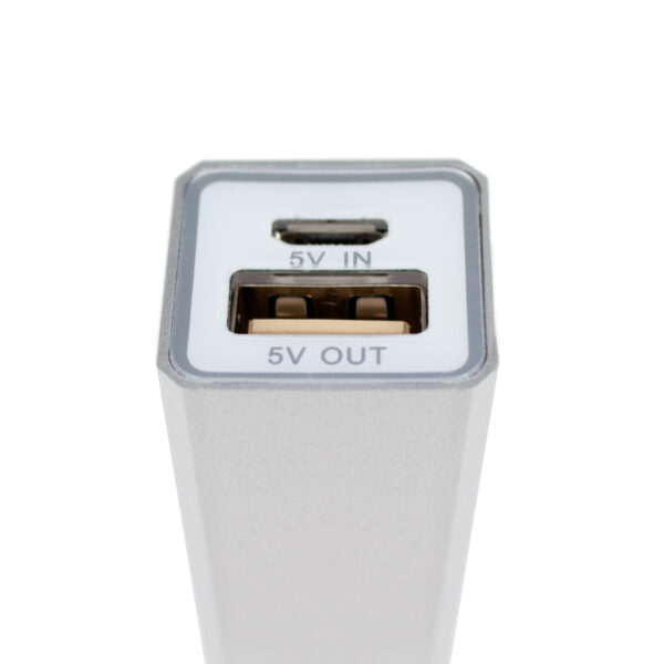 C55-6.1 Cargador Power Bank metálico 2200mAh