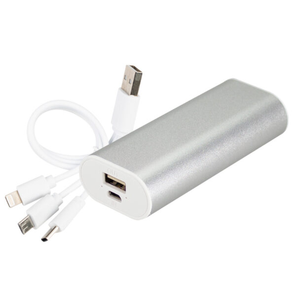 C57-4 Cargador Power Bank Metálico 5200mAh