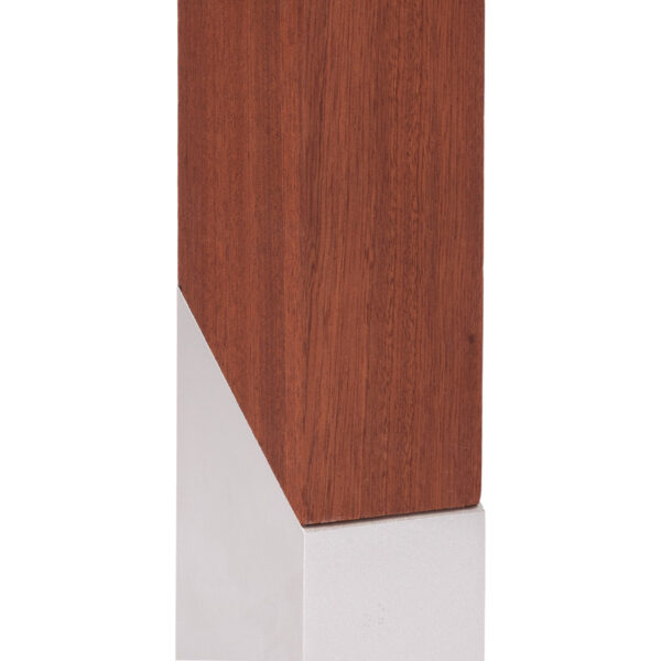 Bloque Trofeo de Acero y Madera "LUKAS"