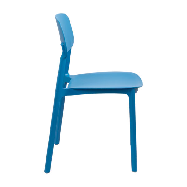 Capa-4-6 Silla apilable de plástico rígido "MARVIN"