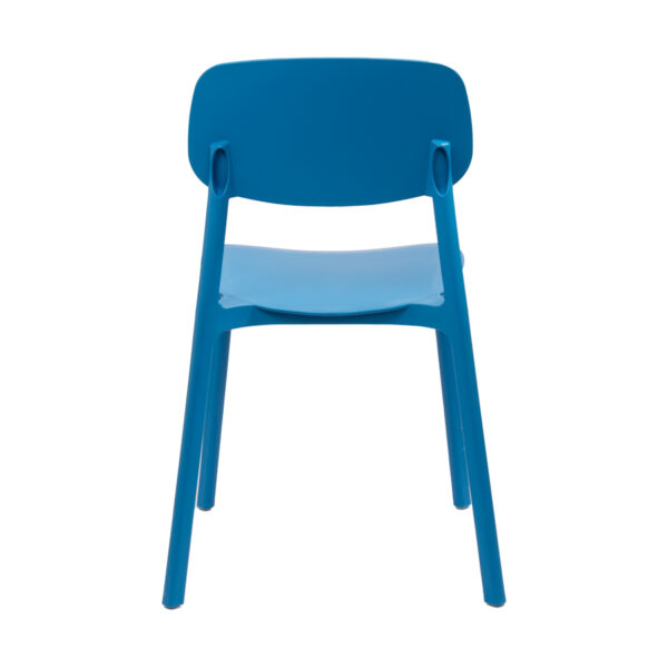 Capa-6-2 Silla apilable de plástico rígido "MARVIN"