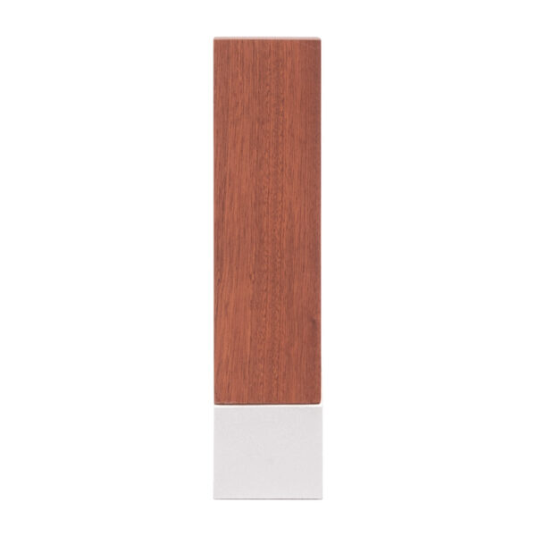 Bloque Trofeo de Acero y Madera "LUKAS"