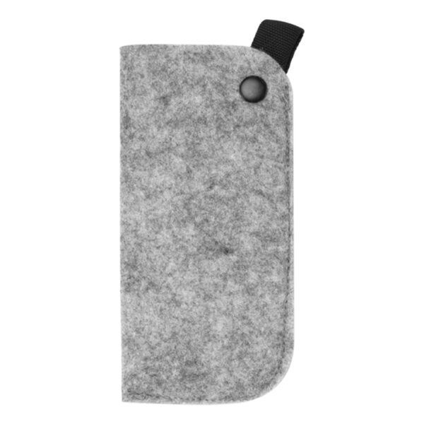 D48gris Estuche Porta-Lentes de Fieltro