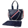 D88-20-6 Deluxe Bolso de Eco-Cuero "PADEL" 21L
