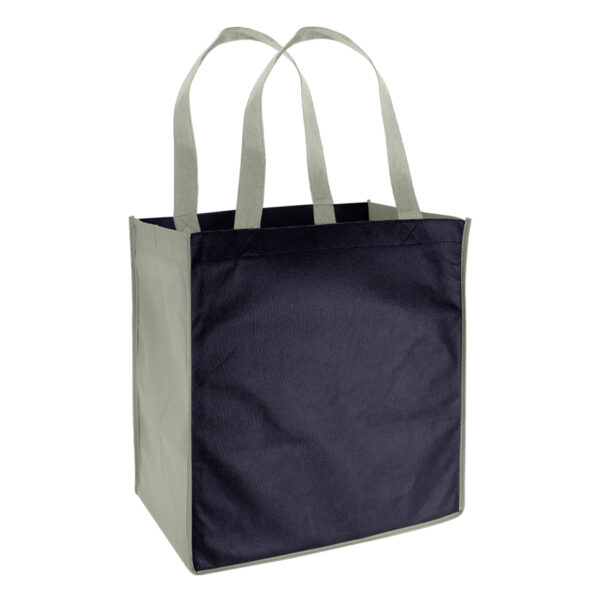 E19-azulmarino Bolsa Reutilizable Super