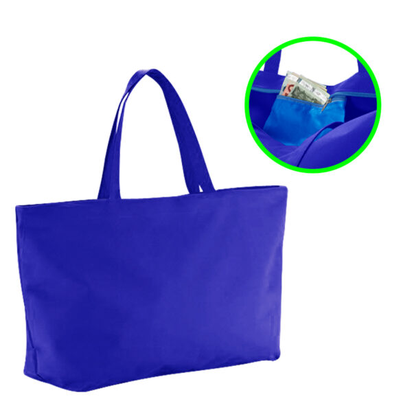 E25-azul Bolso de Playa de TNT