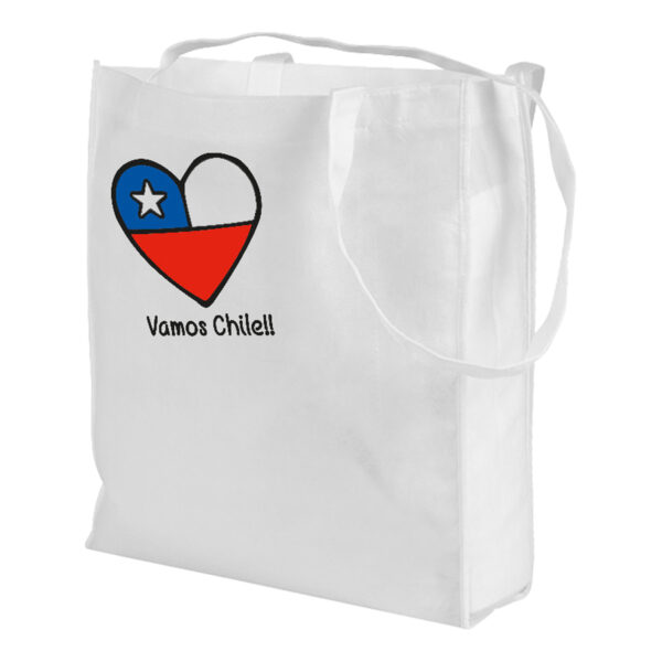 E35-blanco Bolsa TNT Vamos Chile