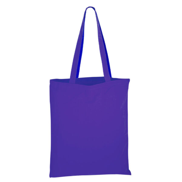 E75-morado Deluxe Bolsa 100% Algodón VIDA