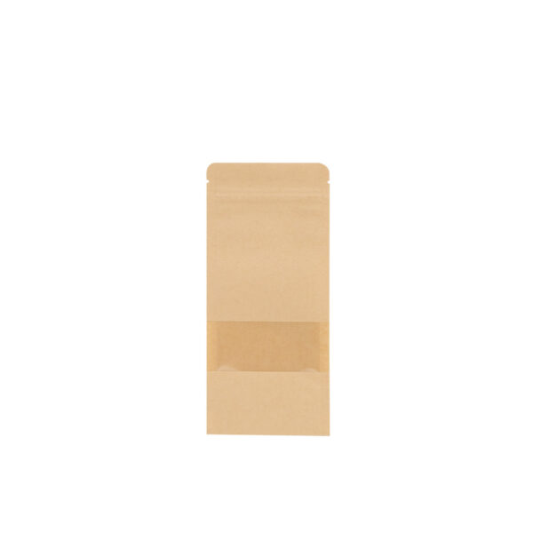 F-Princpal3 Bolsa doypack 250ml de papel kraft, para Alimentos