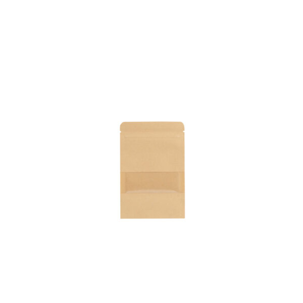 F-Princpal4 Bolsa doypack 80ml de papel kraft, para Alimentos
