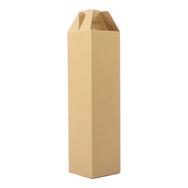 F26-02 Caja autoarmable con asas, para 1 botella de Vino